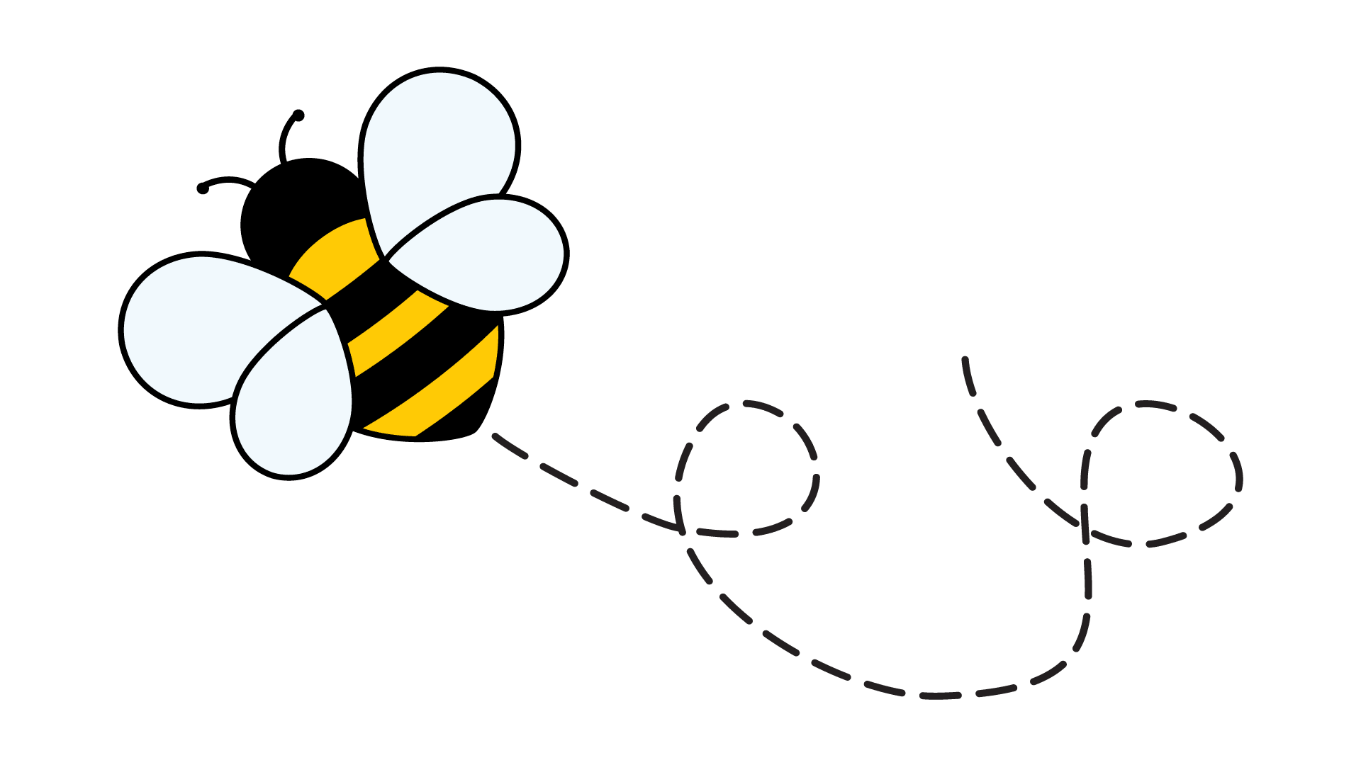 Flying bee