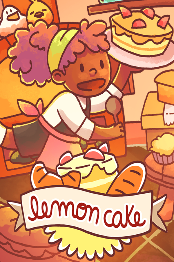 Lemon Cake Game Art