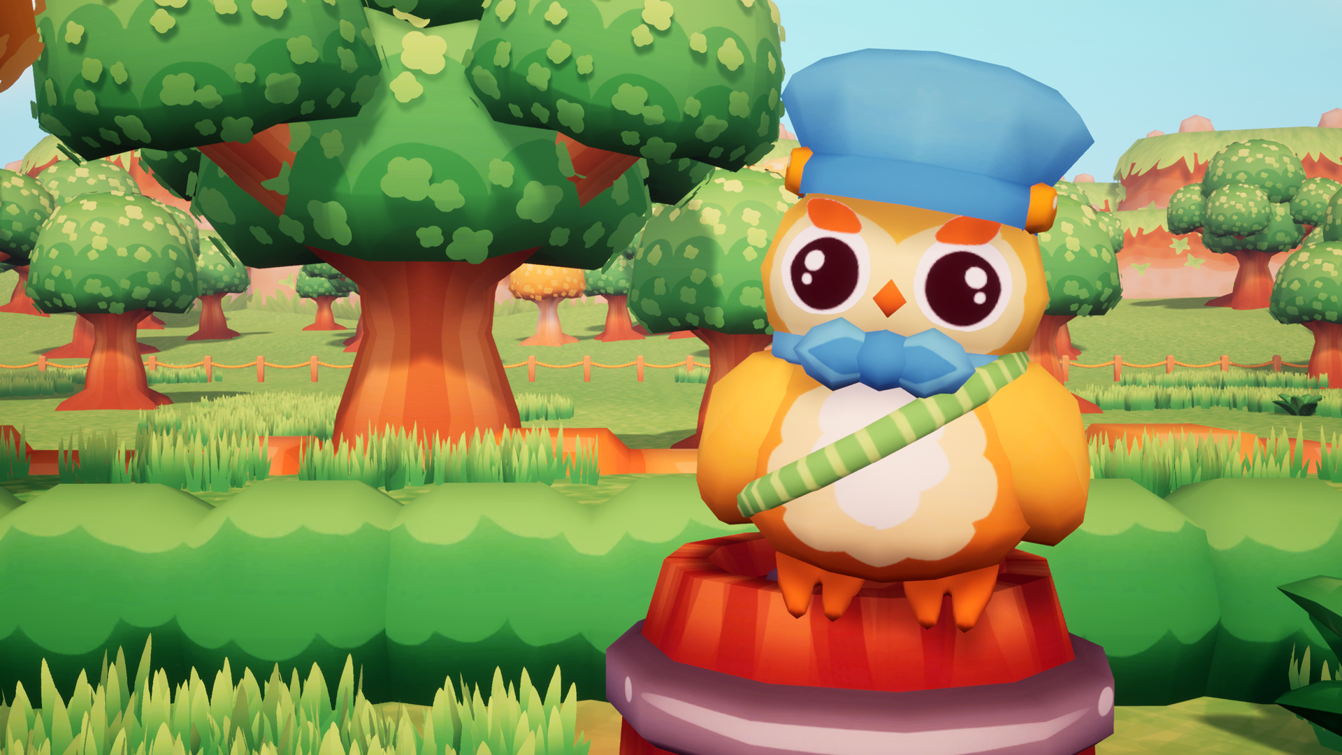 An owl in Alchemy Story