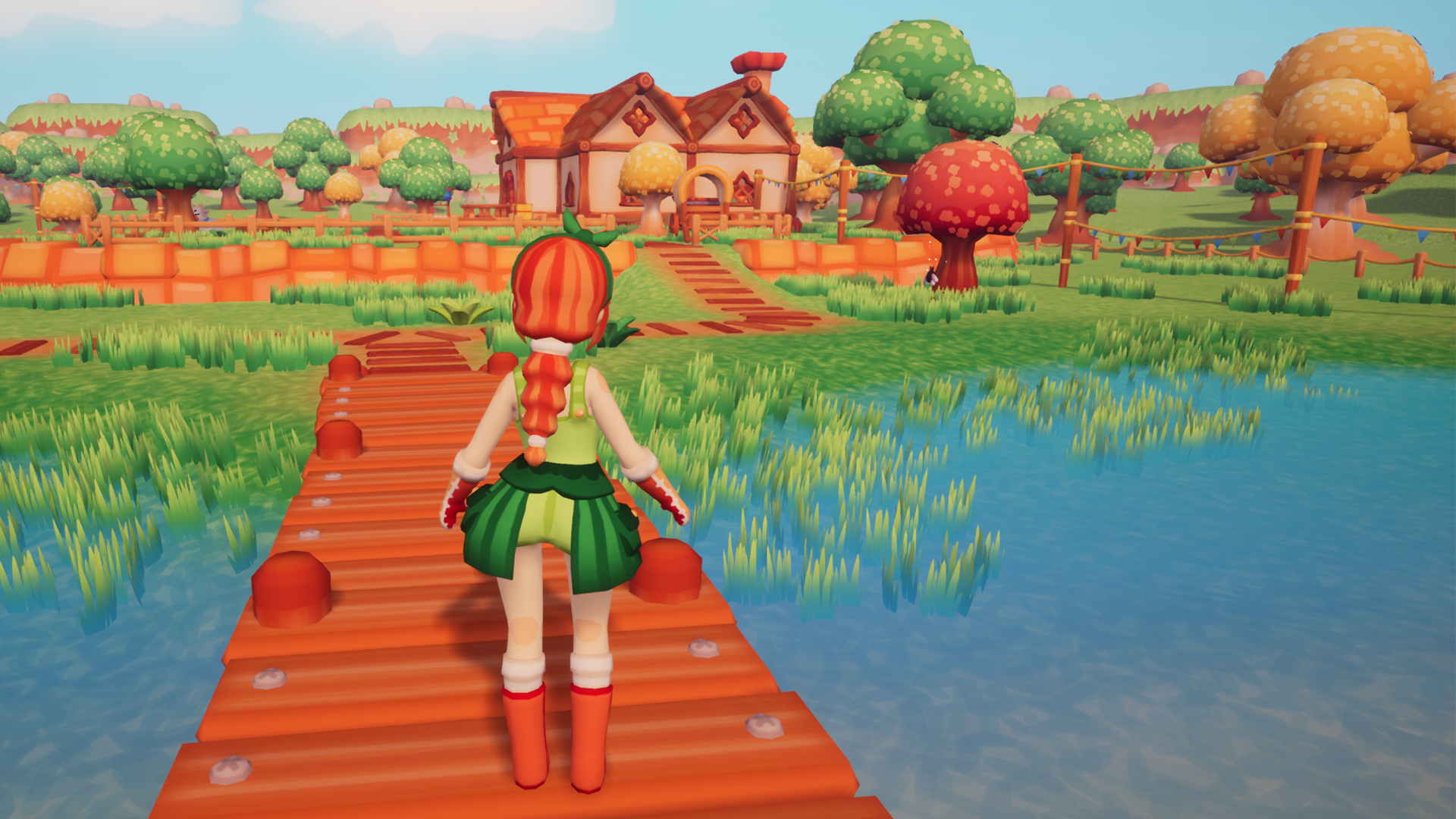 A pond in Alchemy Story