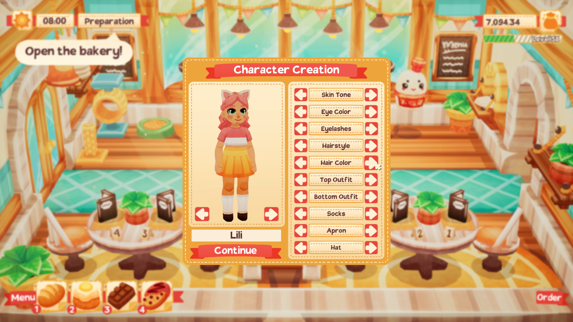 Lemon Cake screenshot featuring the player character