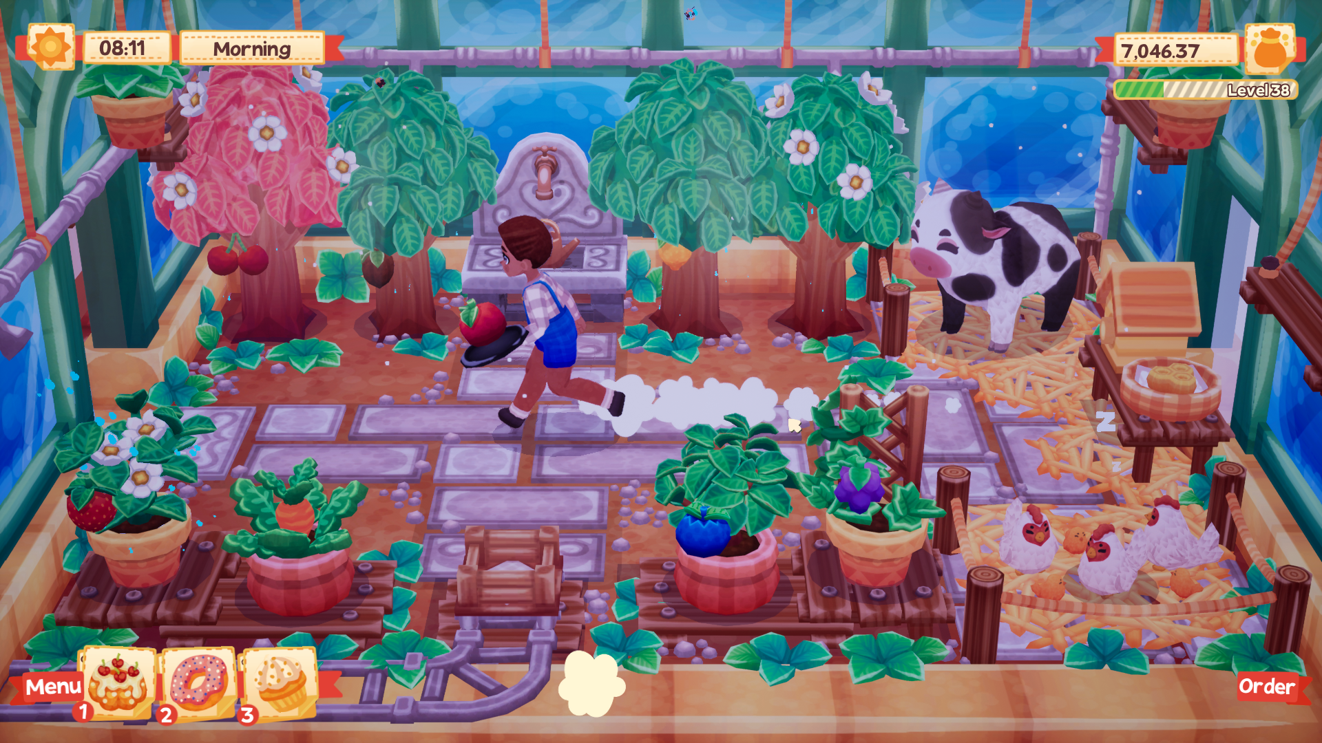 Lemon Cake screenshot at night